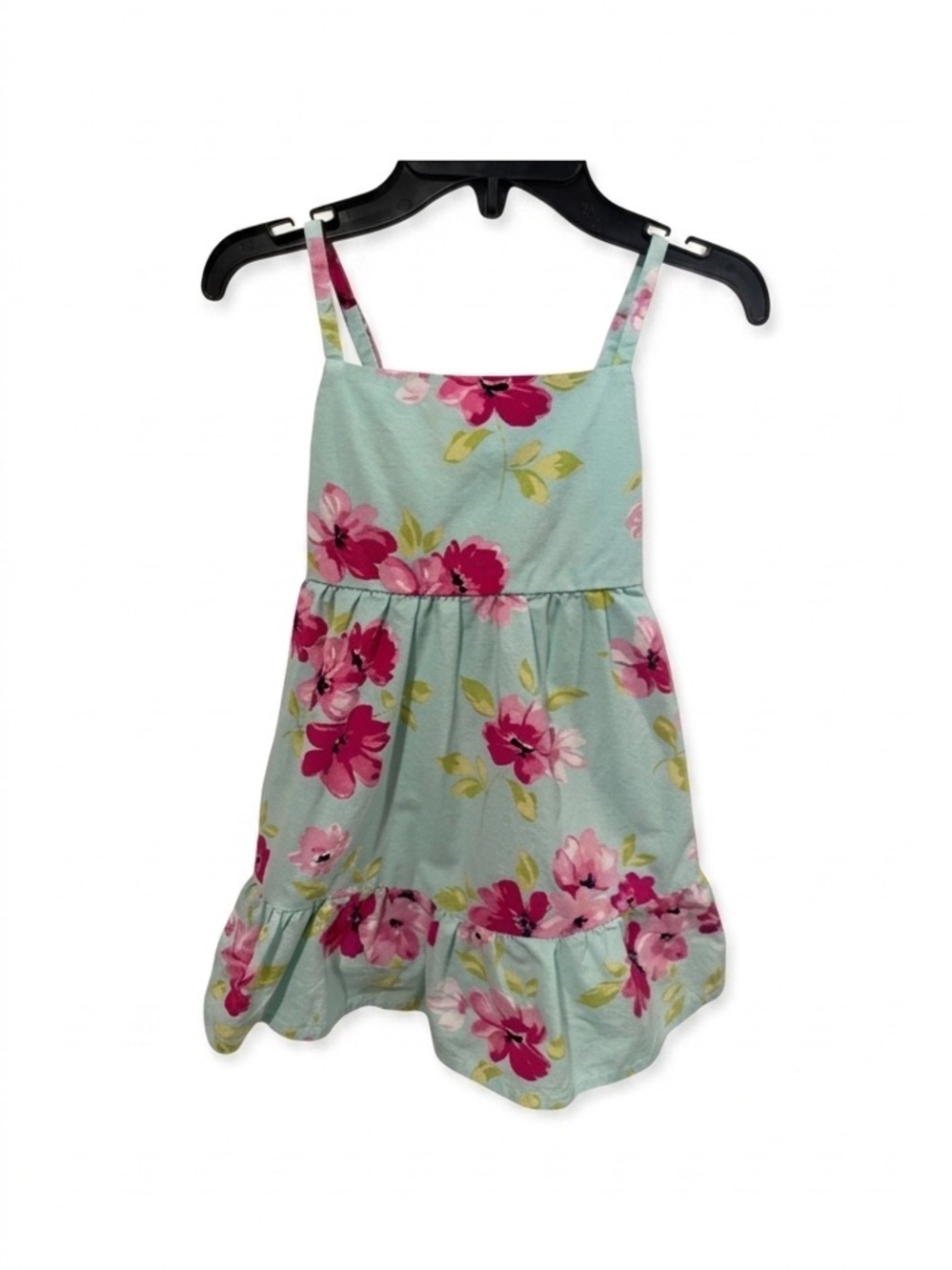 The Children’s Place Toddler Girl Floral Dress in Light Blue and Pink 4 XS